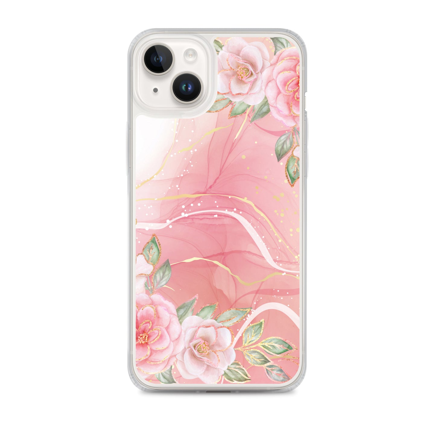Malia's Pink Roses - Clear Case for iPhone®