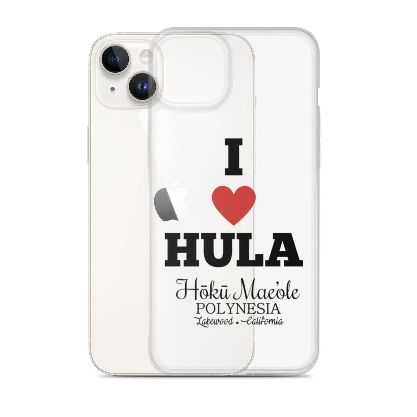 I Heart Hula - Clear Case for iPhone®