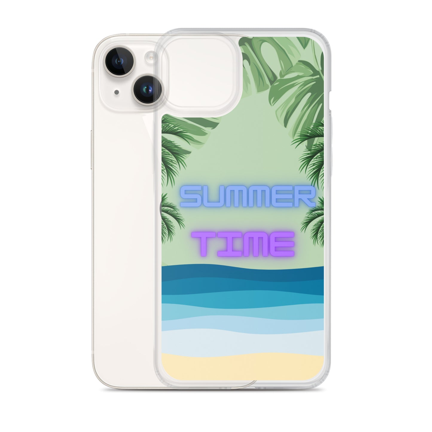 Mason's Beach - Clear Case for iPhone®