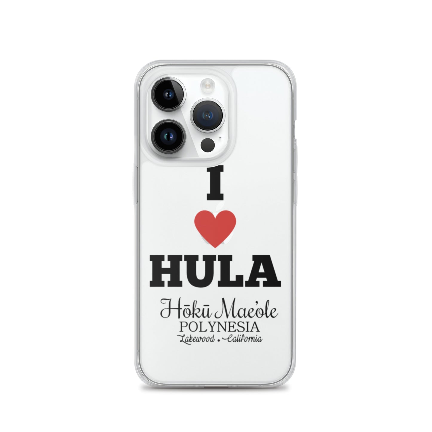 I Heart Hula - Clear Case for iPhone®