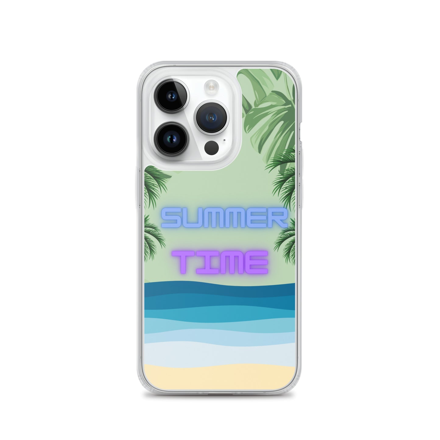 Mason's Beach - Clear Case for iPhone®