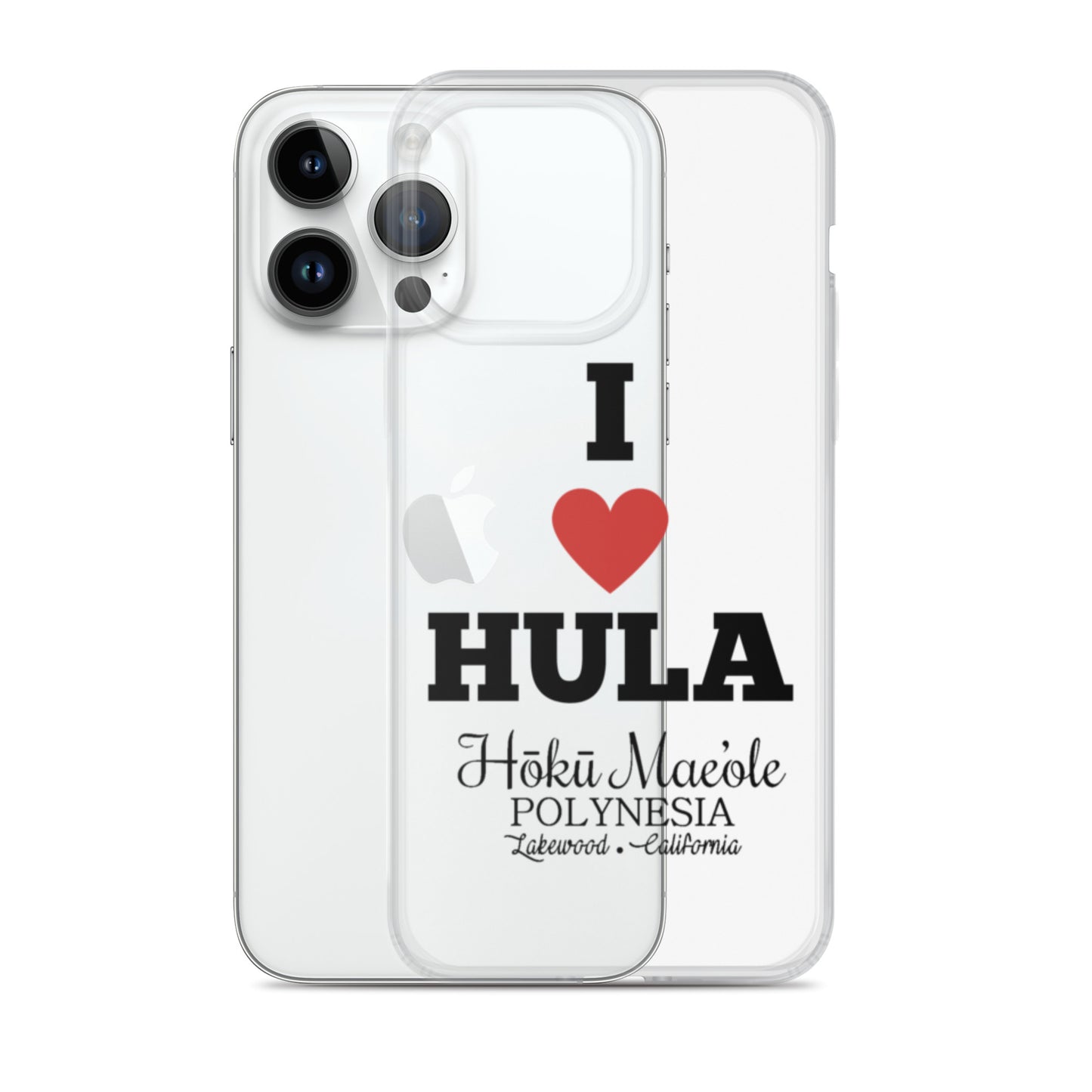 I Heart Hula - Clear Case for iPhone®