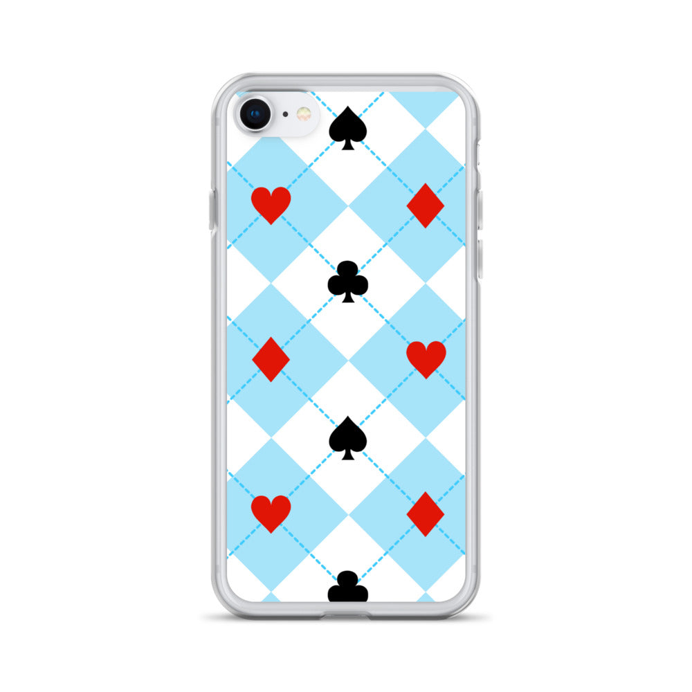 Deck of Cards Suites - Clear Case for iPhone®