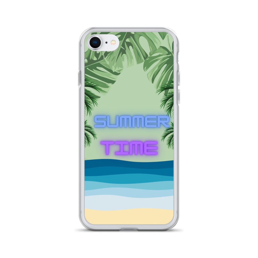 Mason's Beach - Clear Case for iPhone®