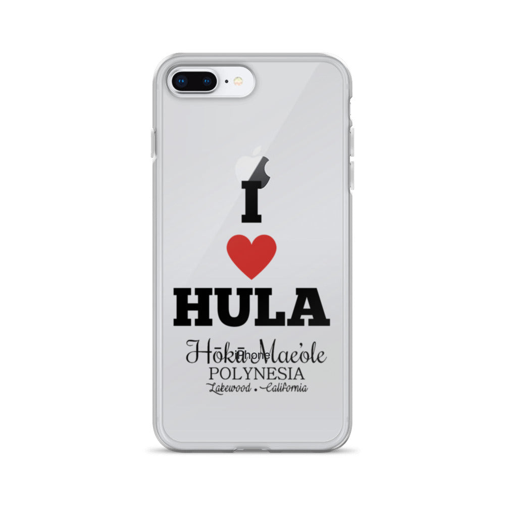 I Heart Hula - Clear Case for iPhone®