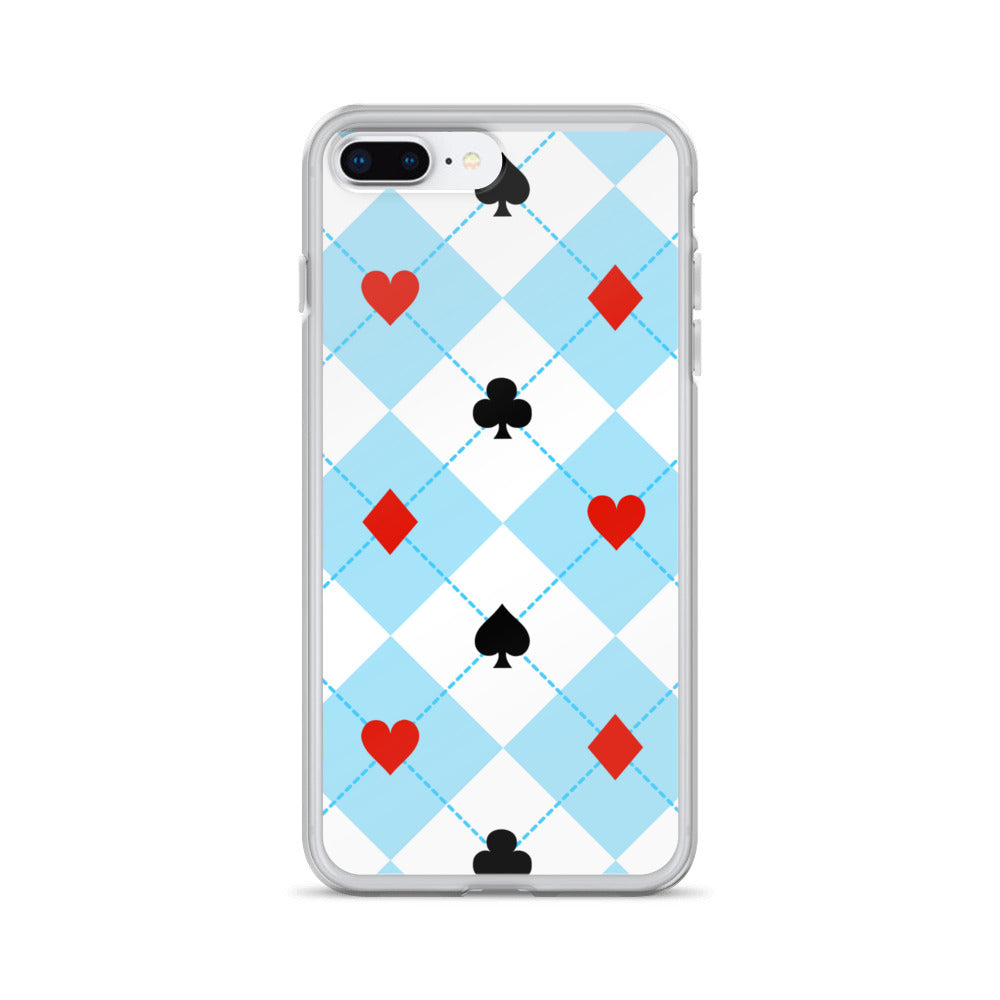 Deck of Cards Suites - Clear Case for iPhone®
