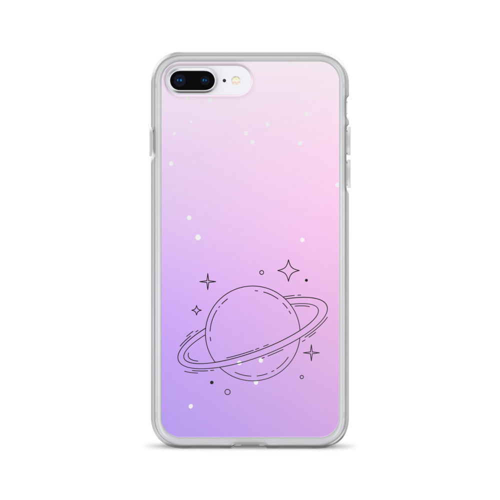Purple Plant by Malia - Clear Case for iPhone®
