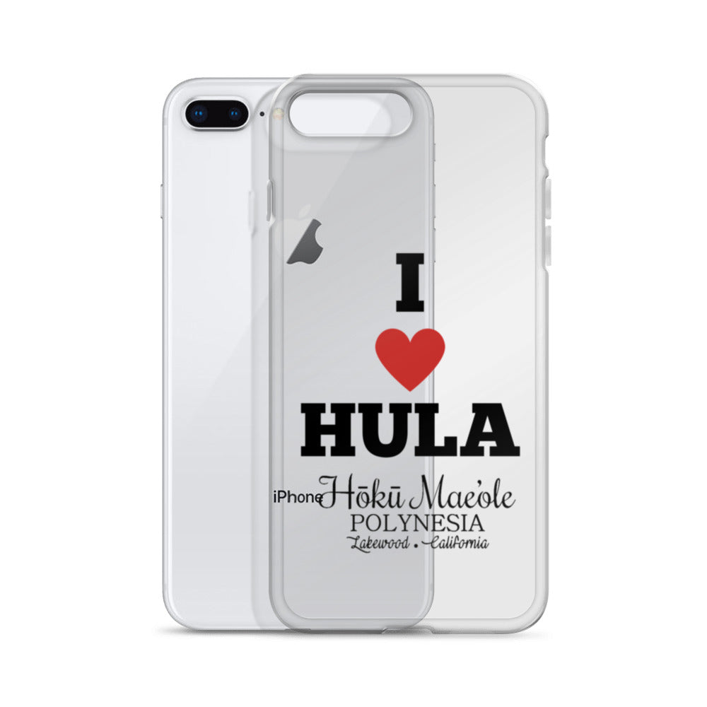 I Heart Hula - Clear Case for iPhone®