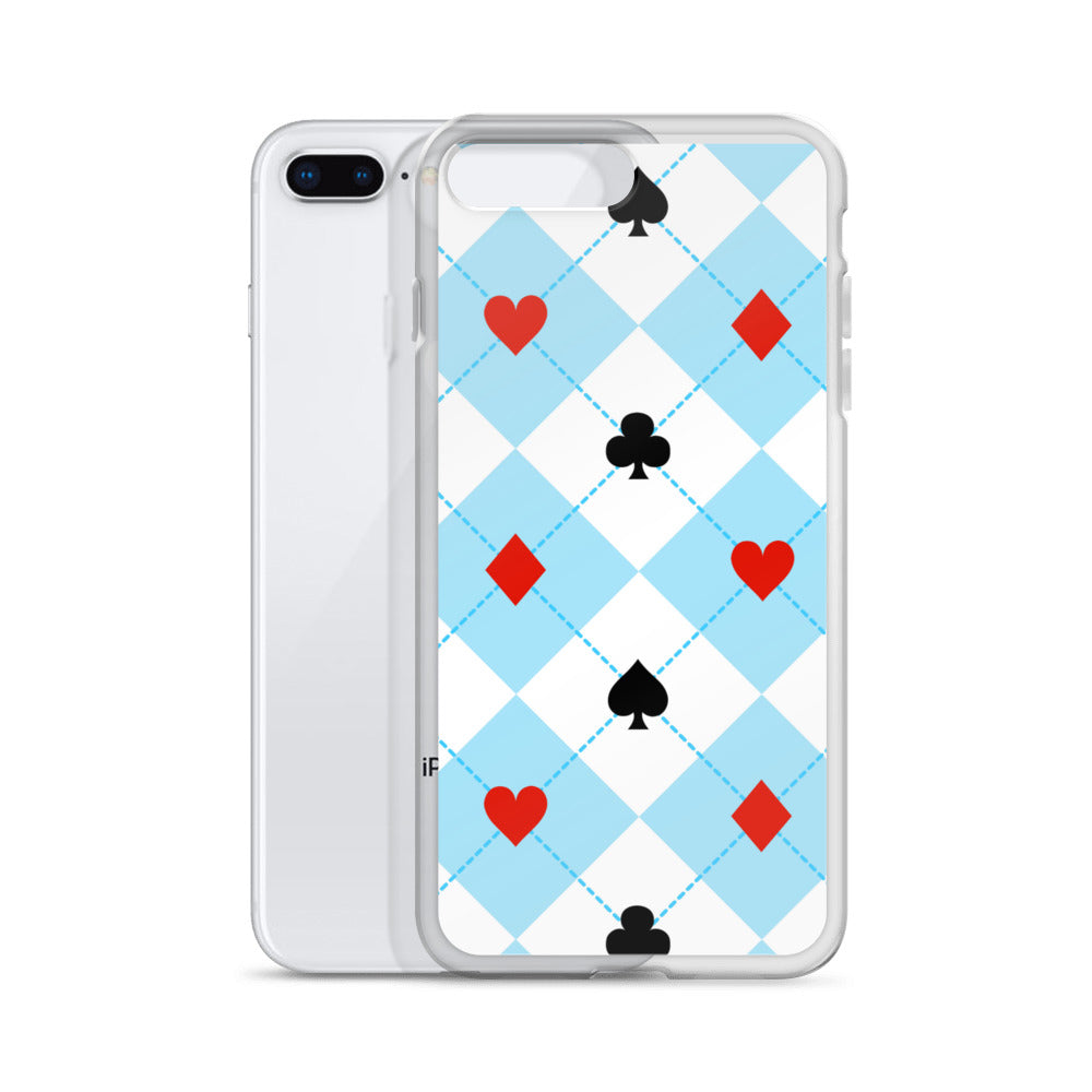 Deck of Cards Suites - Clear Case for iPhone®
