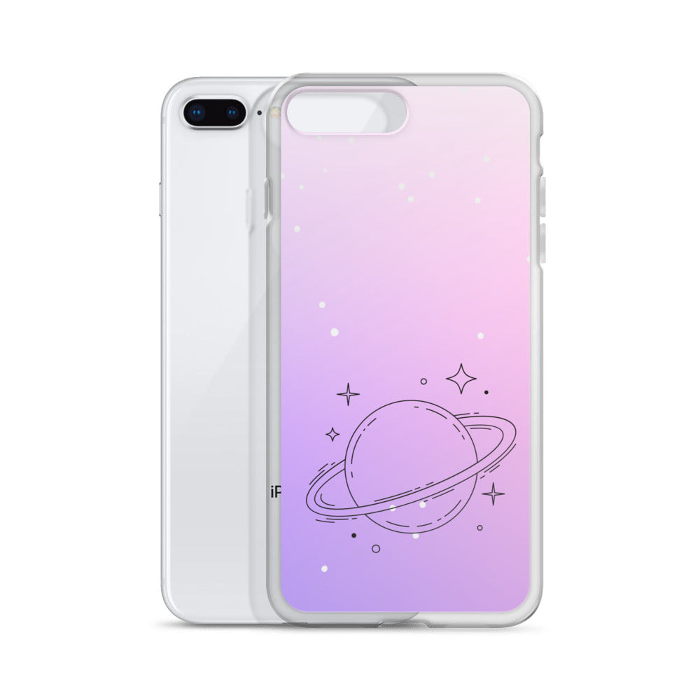 Purple Plant by Malia - Clear Case for iPhone®