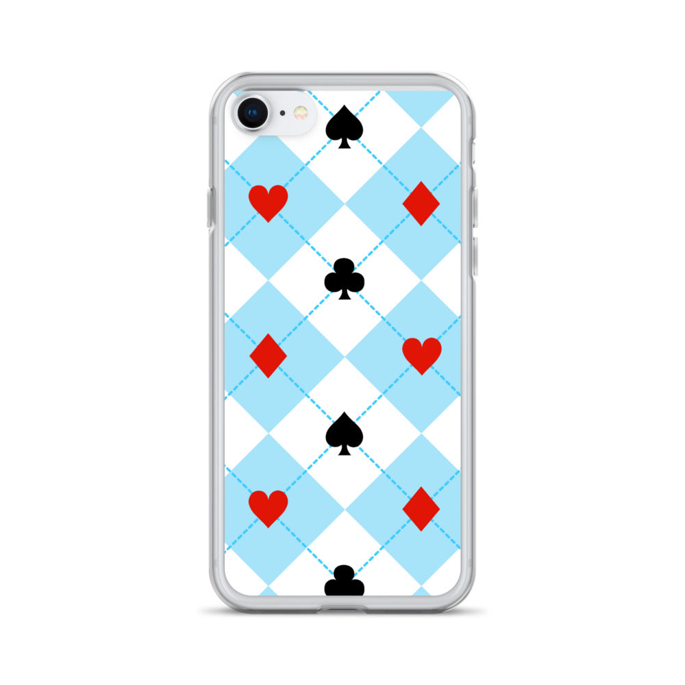 Deck of Cards Suites - Clear Case for iPhone®