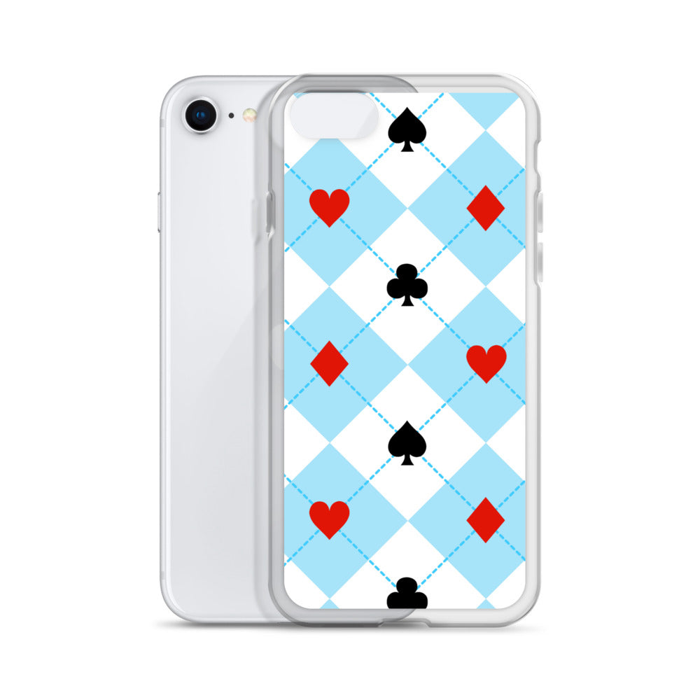 Deck of Cards Suites - Clear Case for iPhone®