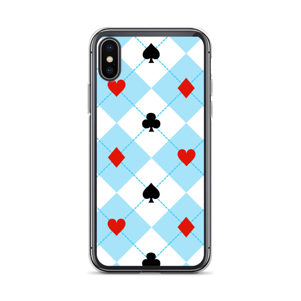 Deck of Cards Suites - Clear Case for iPhone®