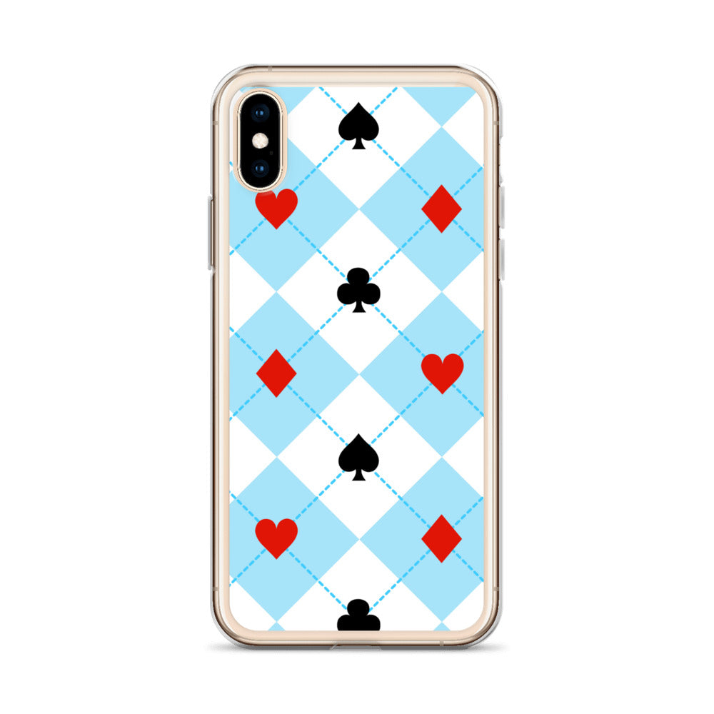Deck of Cards Suites - Clear Case for iPhone®