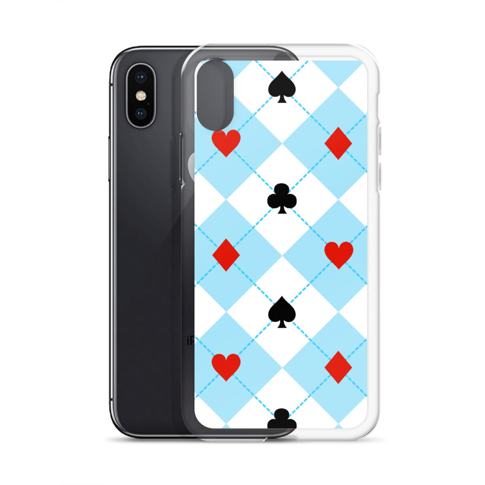 Deck of Cards Suites - Clear Case for iPhone®