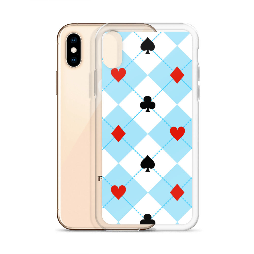 Deck of Cards Suites - Clear Case for iPhone®