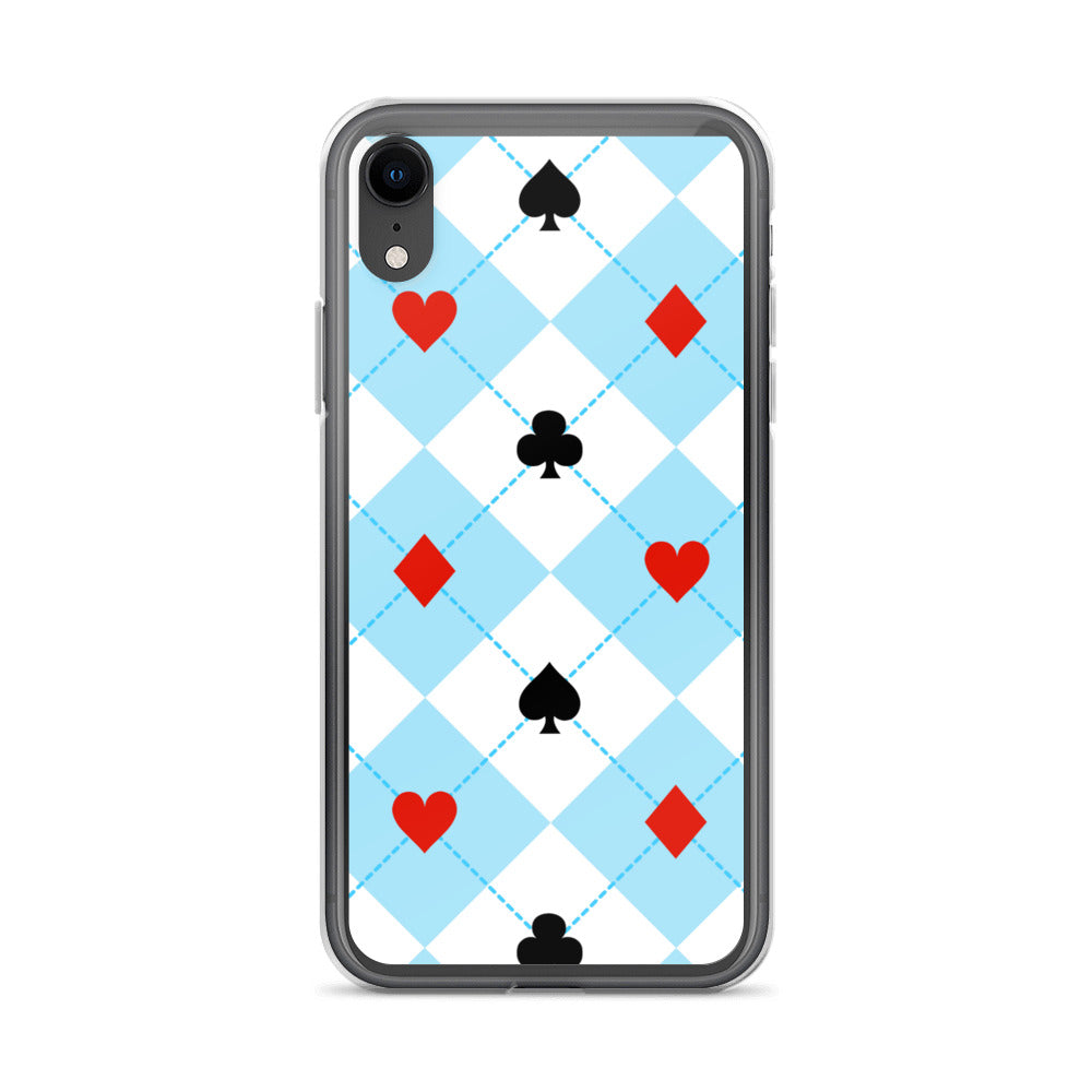 Deck of Cards Suites - Clear Case for iPhone®