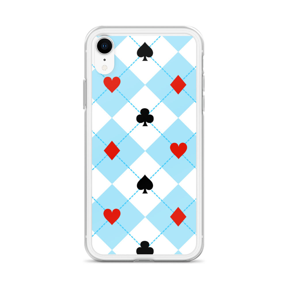 Deck of Cards Suites - Clear Case for iPhone®