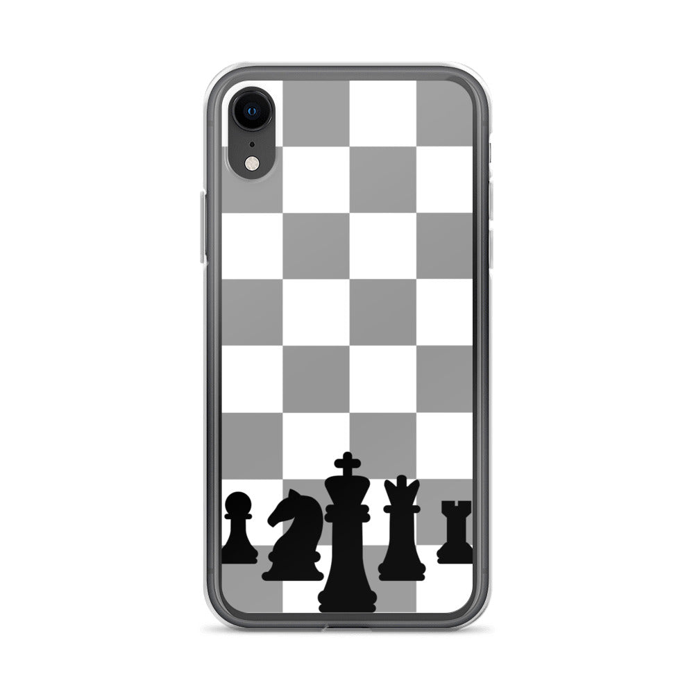 Chess Board with Pieces - Clear Case for iPhone®