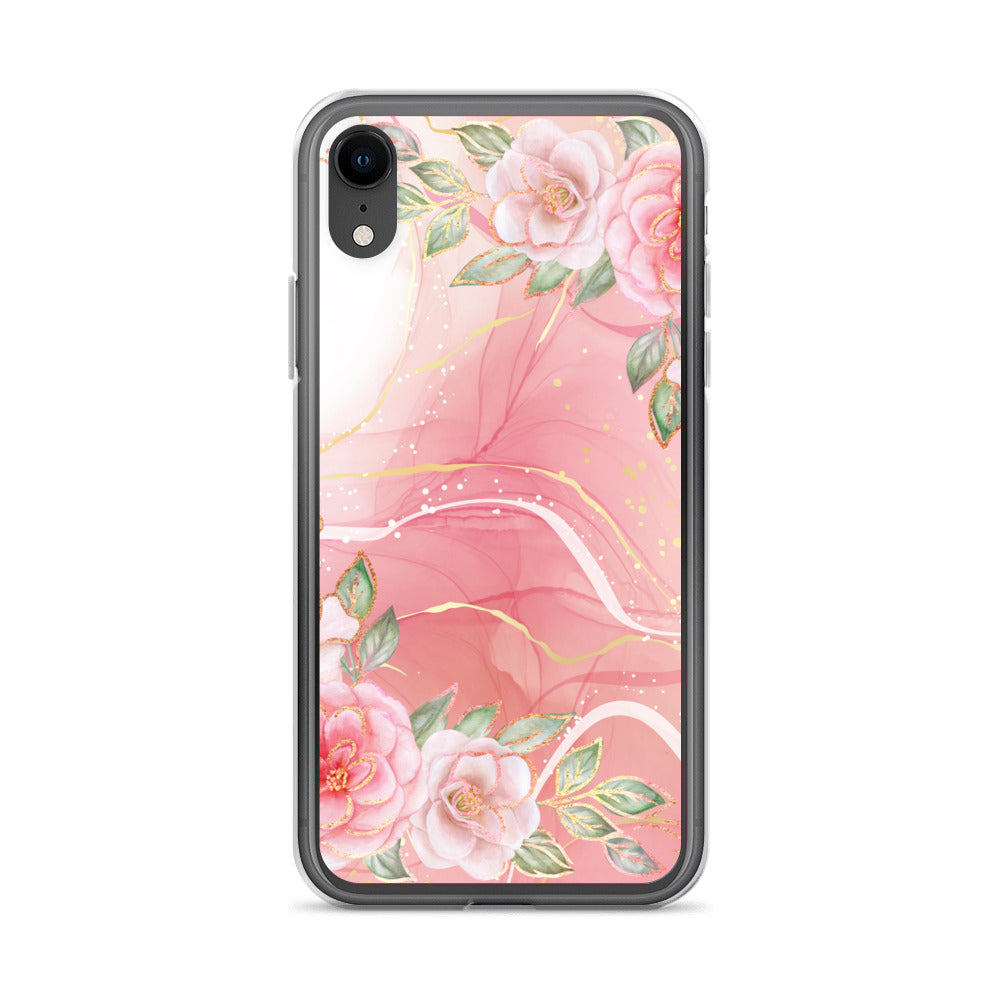 Malia's Pink Roses - Clear Case for iPhone®