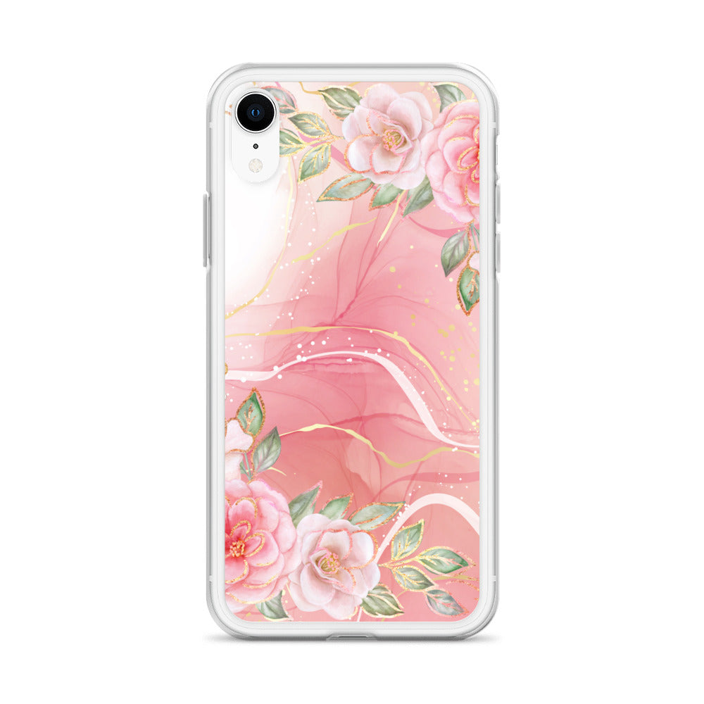Malia's Pink Roses - Clear Case for iPhone®