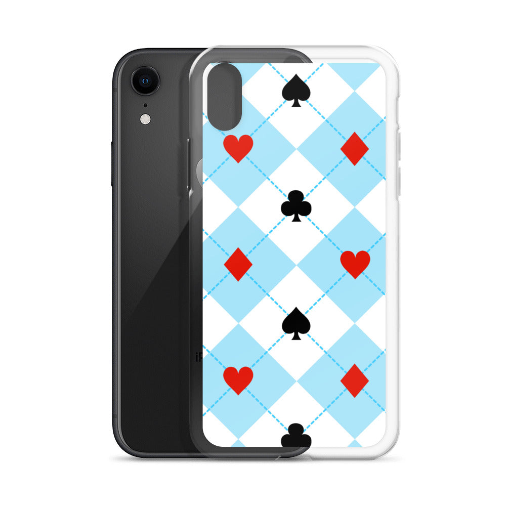 Deck of Cards Suites - Clear Case for iPhone®