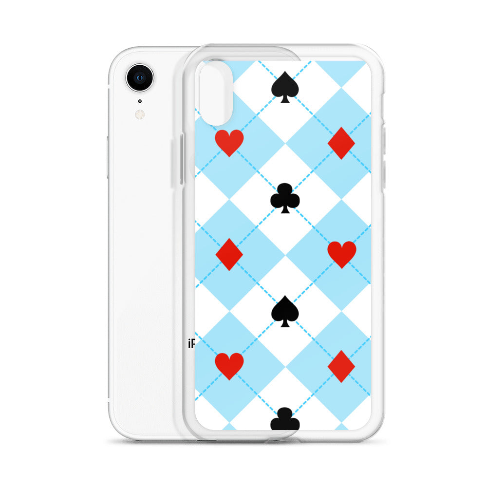 Deck of Cards Suites - Clear Case for iPhone®