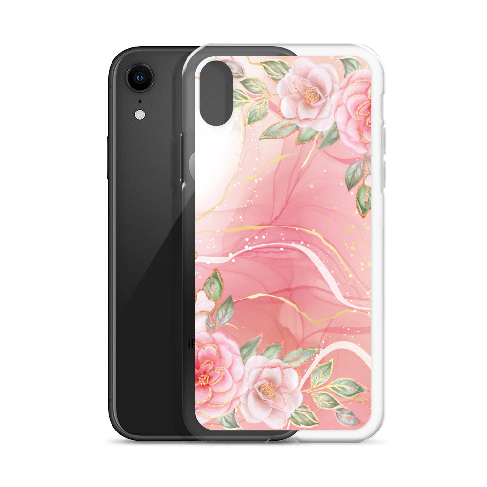 Malia's Pink Roses - Clear Case for iPhone®