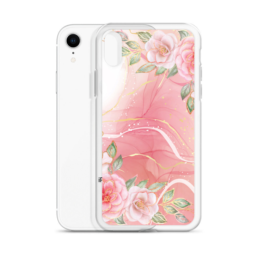 Malia's Pink Roses - Clear Case for iPhone®