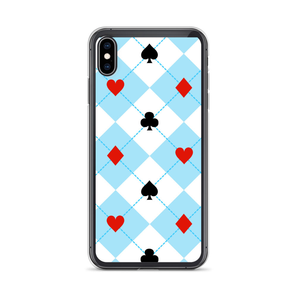Deck of Cards Suites - Clear Case for iPhone®