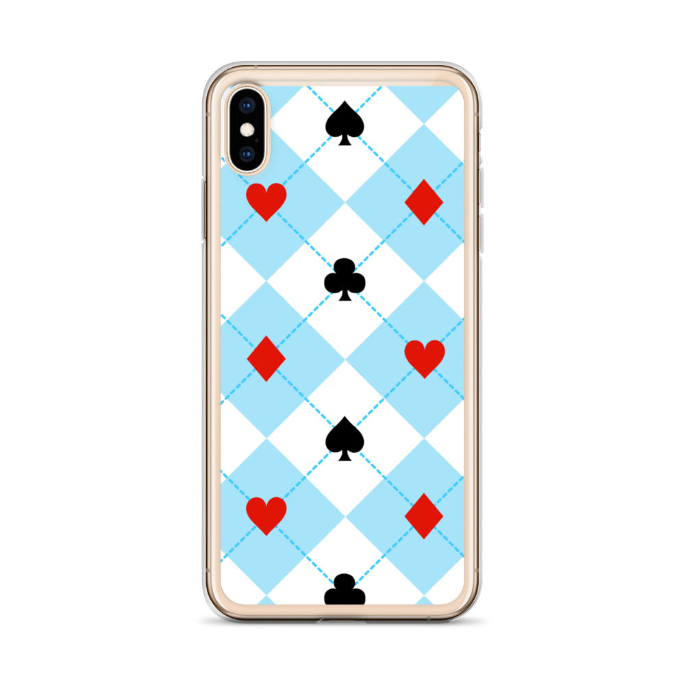 Deck of Cards Suites - Clear Case for iPhone®
