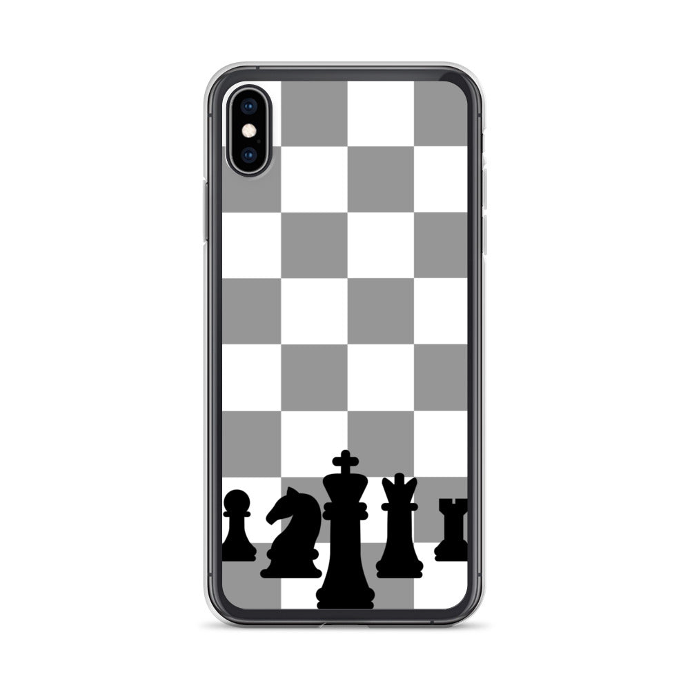 Chess Board with Pieces - Clear Case for iPhone®