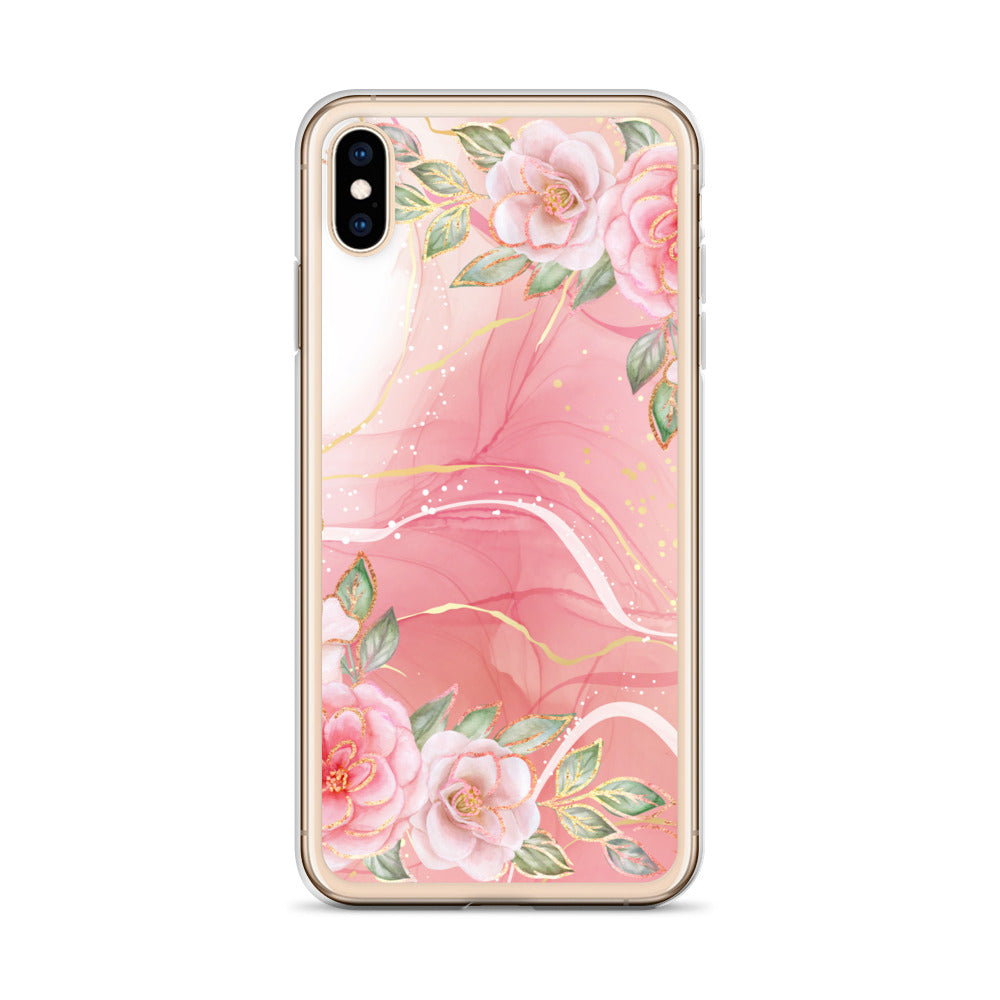 Malia's Pink Roses - Clear Case for iPhone®