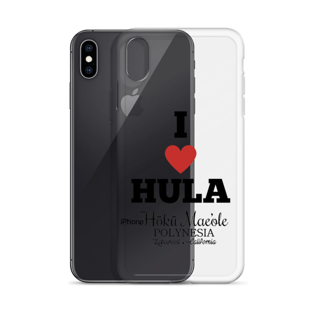 I Heart Hula - Clear Case for iPhone®