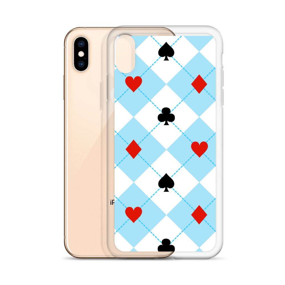 Deck of Cards Suites - Clear Case for iPhone®