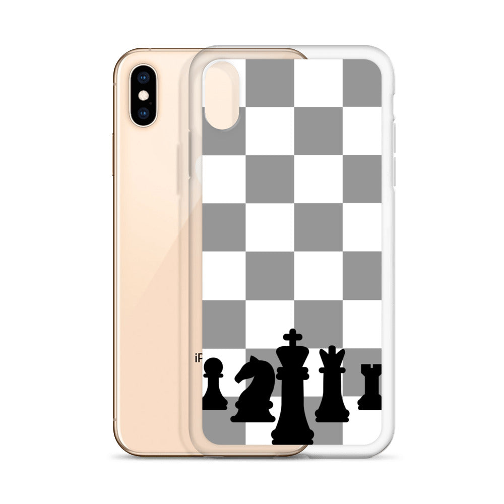 Chess Board with Pieces - Clear Case for iPhone®