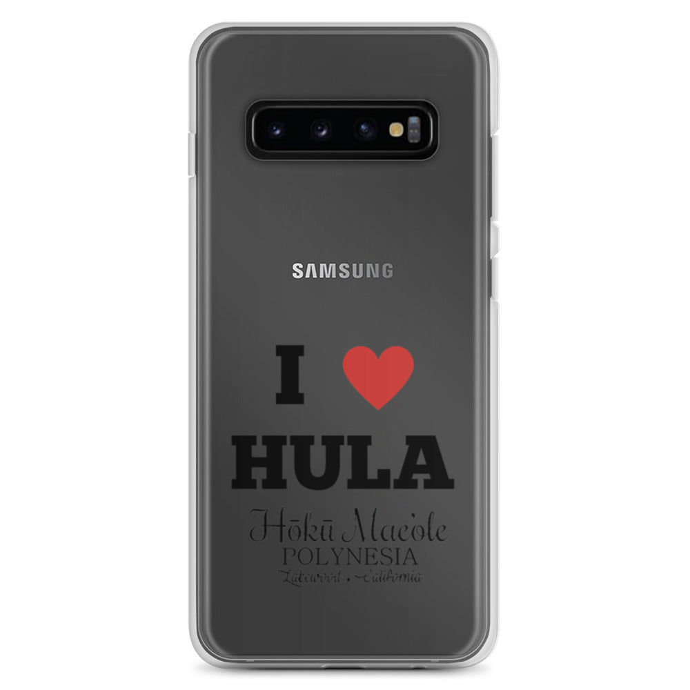I Heart Hula - Clear Case for Samsung®