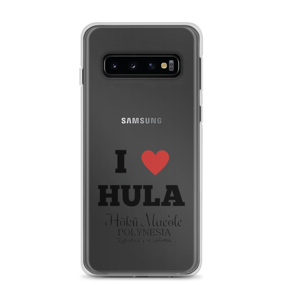 I Heart Hula - Clear Case for Samsung®