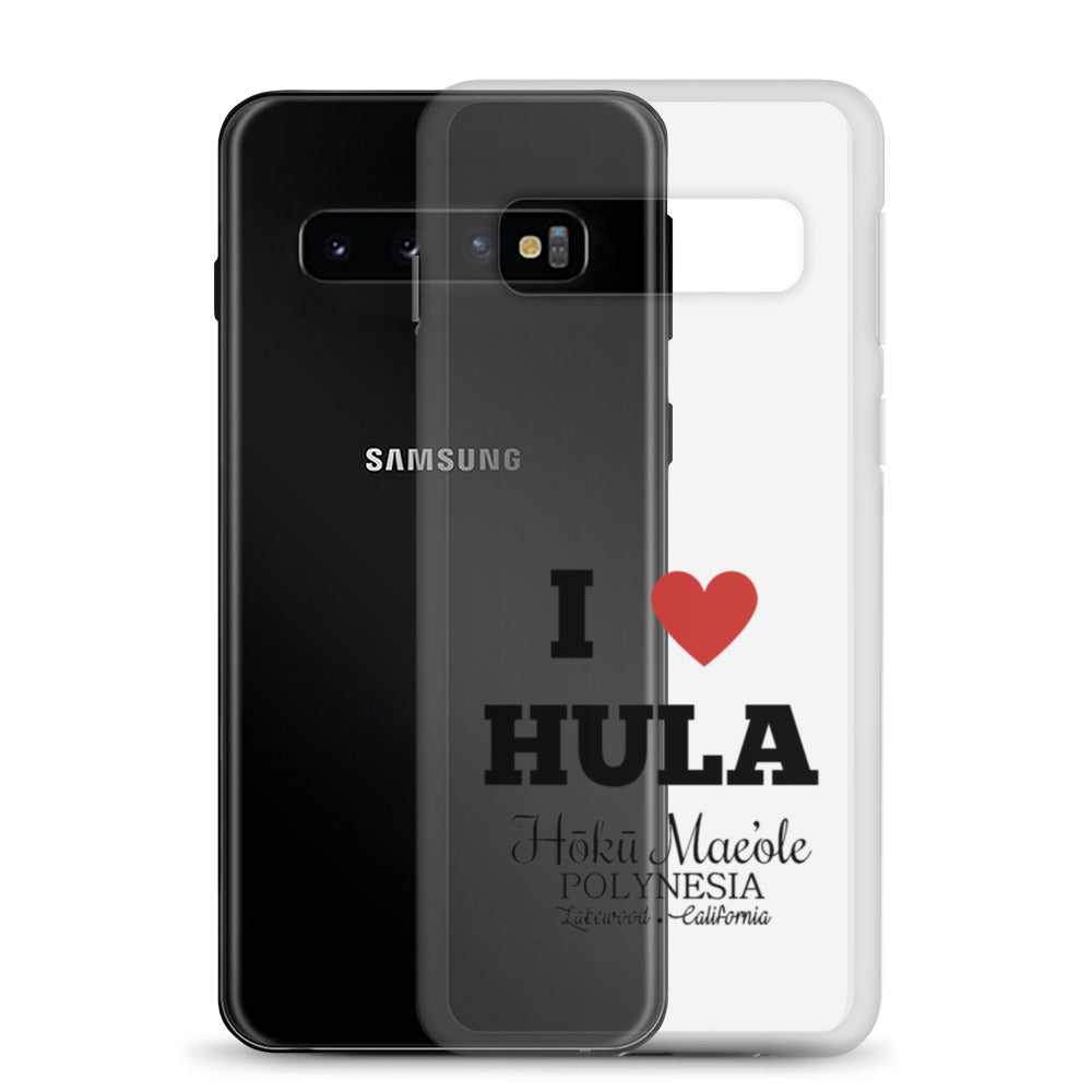 I Heart Hula - Clear Case for Samsung®