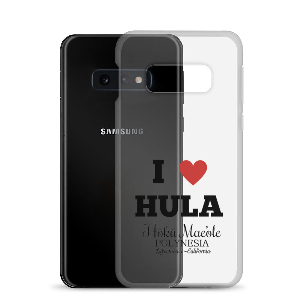I Heart Hula - Clear Case for Samsung®