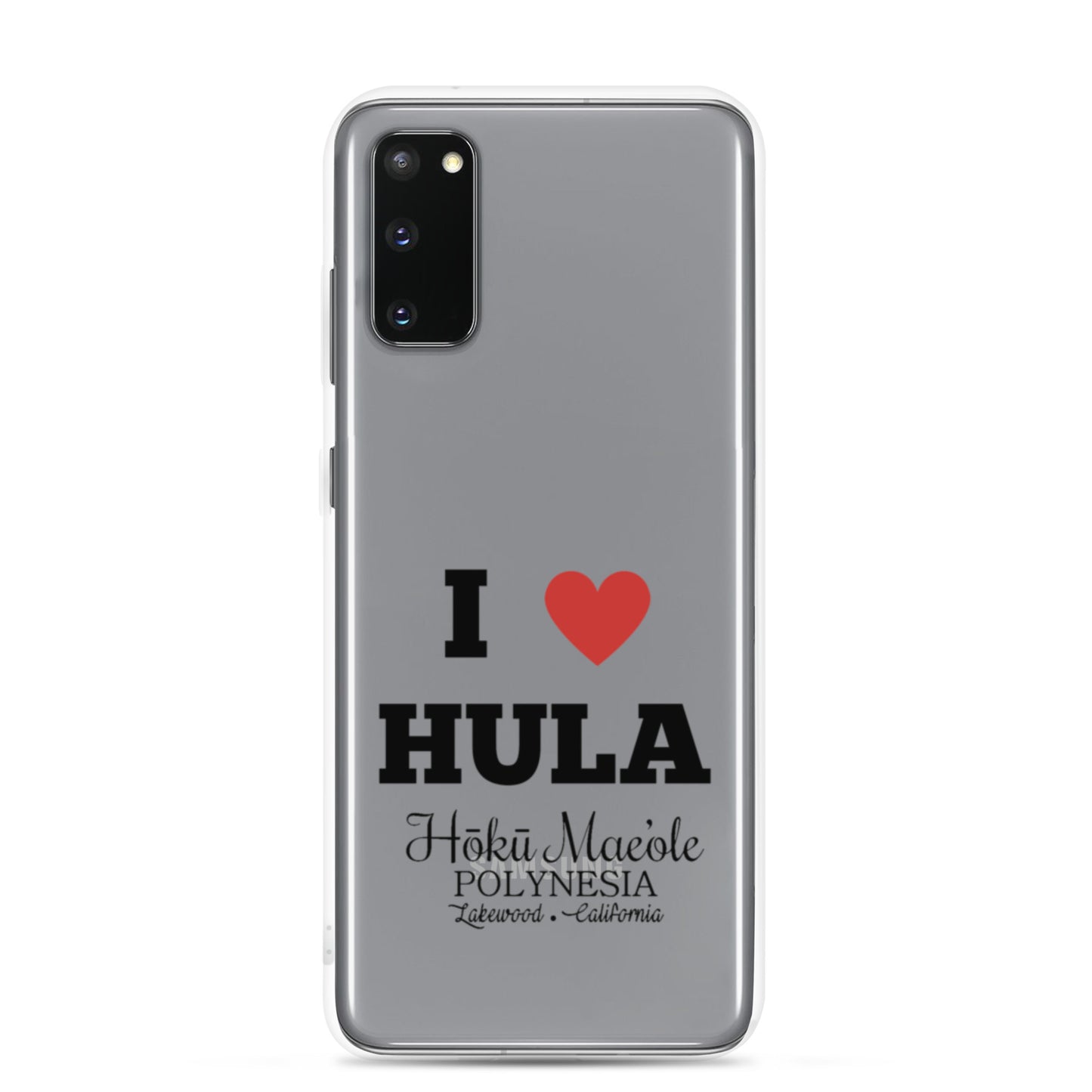 I Heart Hula - Clear Case for Samsung®
