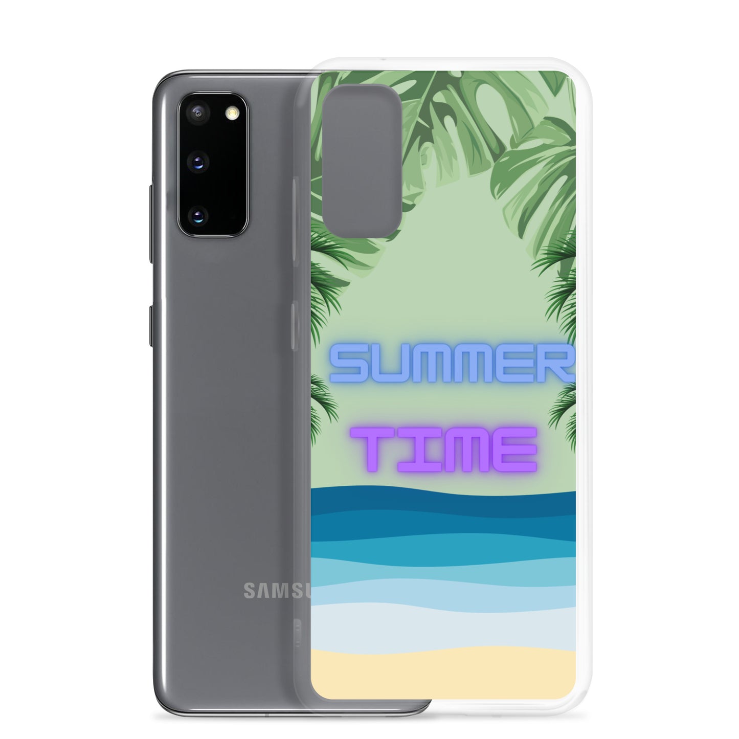 Mason's Beach - Clear Case for Samsung®