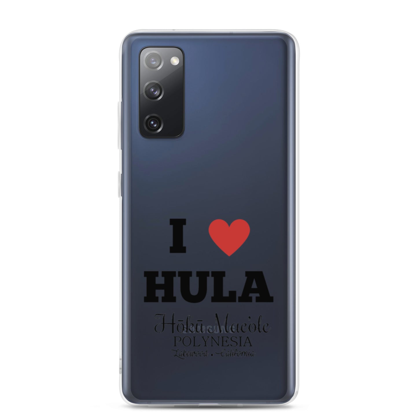 I Heart Hula - Clear Case for Samsung®