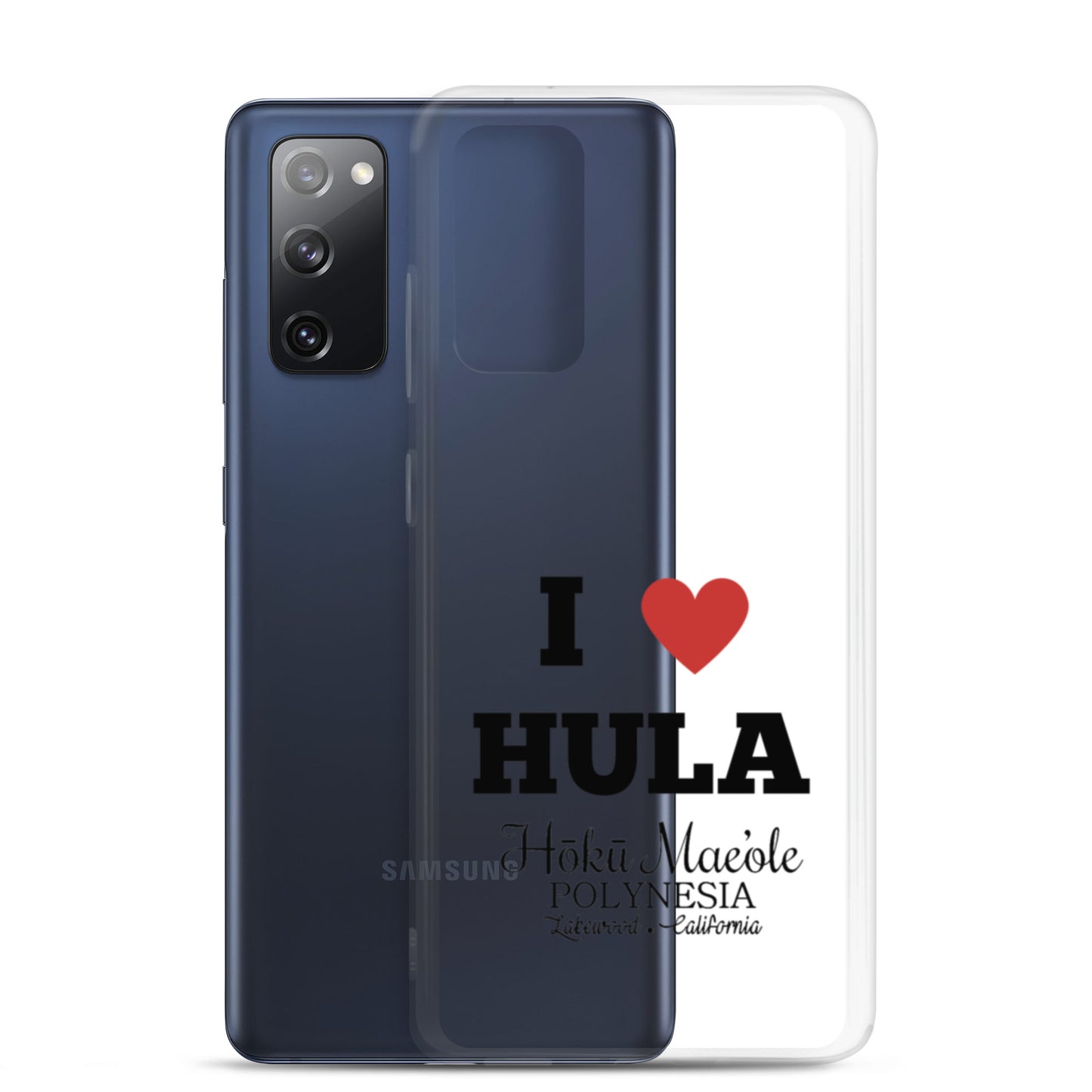 I Heart Hula - Clear Case for Samsung®