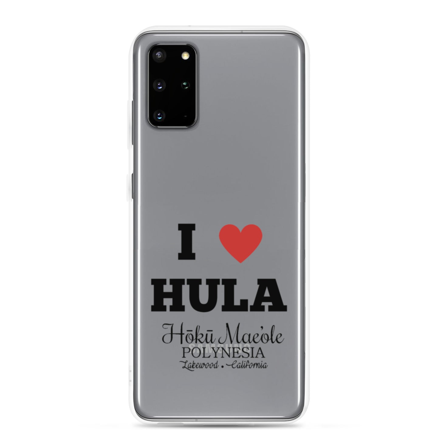 I Heart Hula - Clear Case for Samsung®