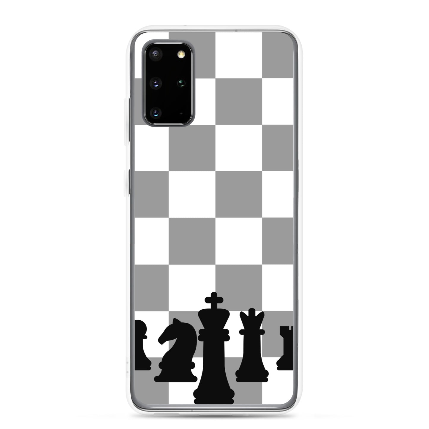 Chess Board with Chess Pieces - Clear Case for Samsung®