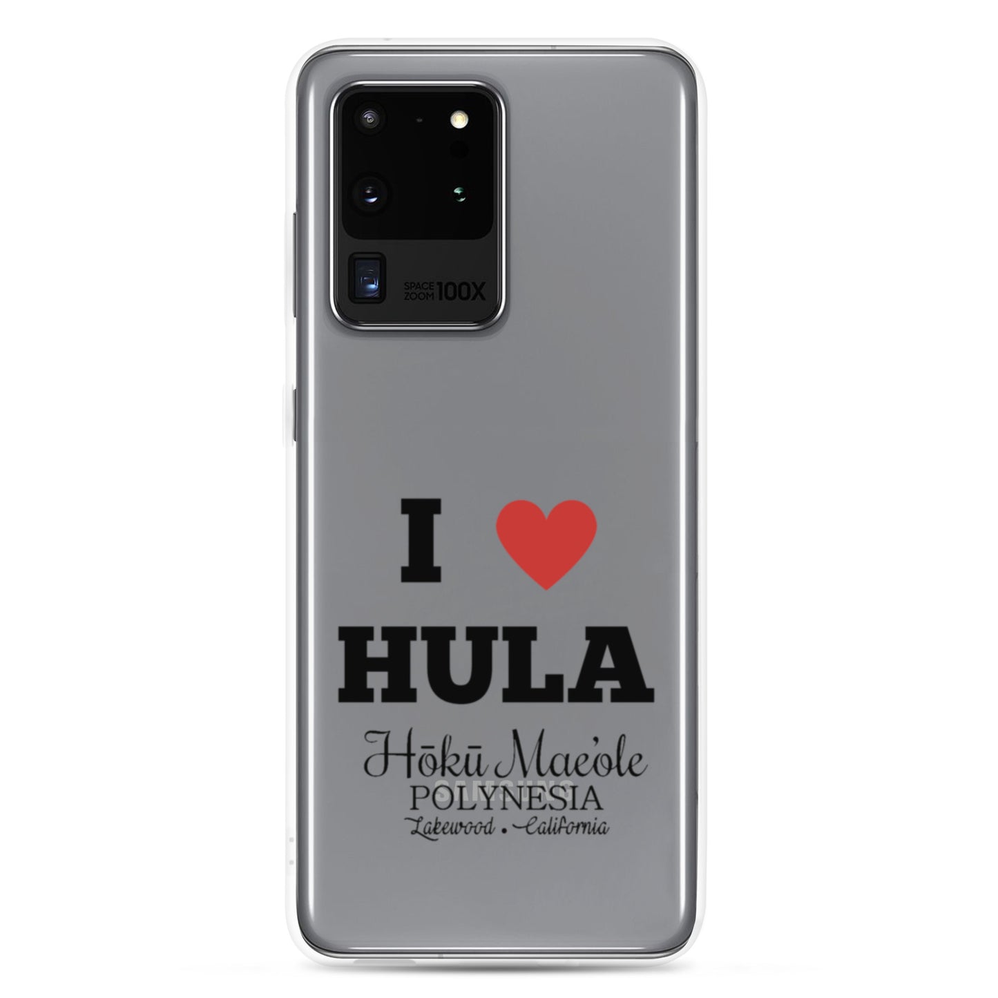 I Heart Hula - Clear Case for Samsung®