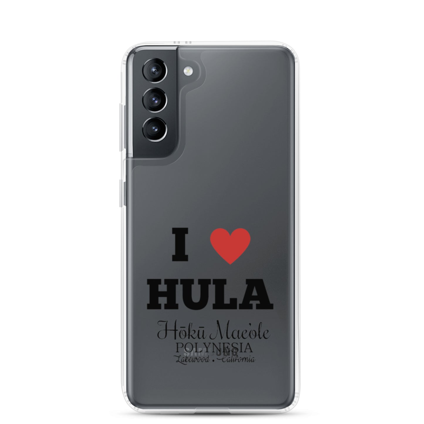 I Heart Hula - Clear Case for Samsung®