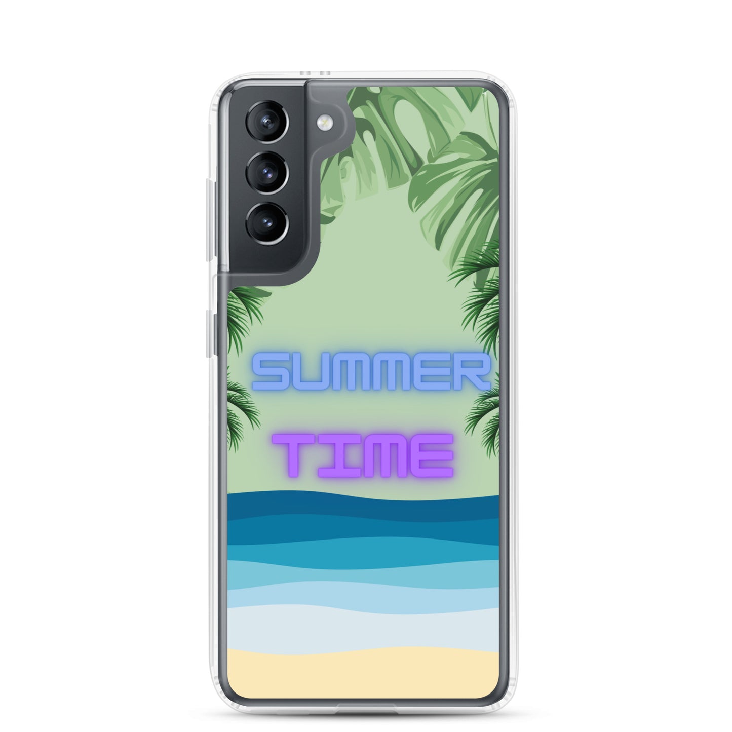 Mason's Beach - Clear Case for Samsung®
