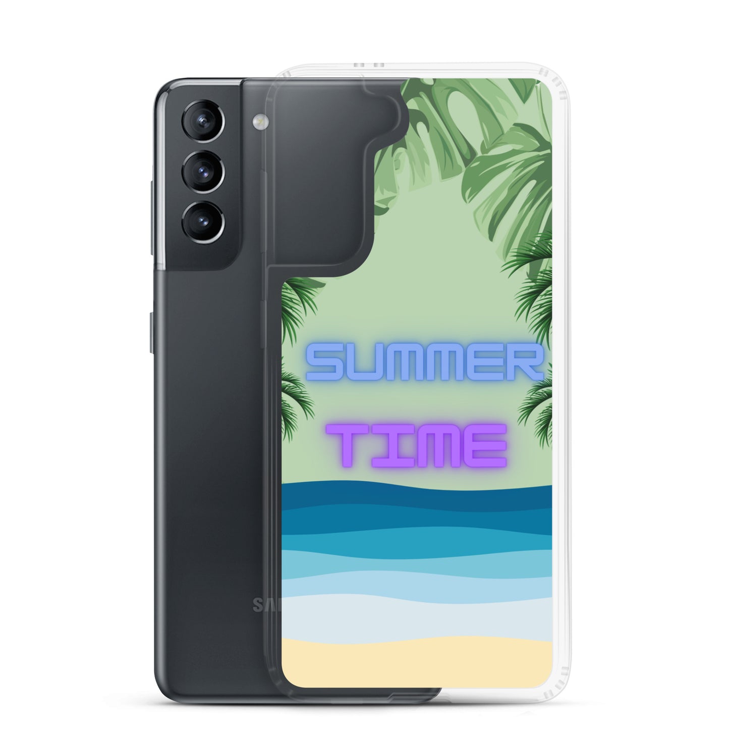 Mason's Beach - Clear Case for Samsung®